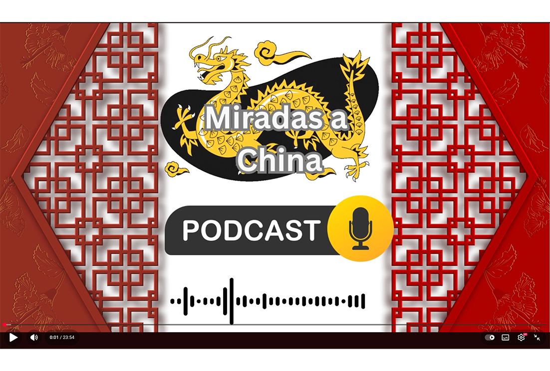 Te remito los links del primer episodio del videopodcast MIradas a China para su publicación en la pagina web en la pestaña