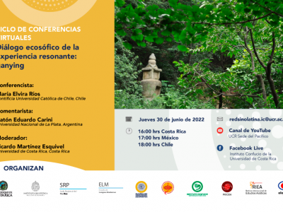 Conferencias Virtuales: Diálogo ecosófico de la experiencia resonante: ganying