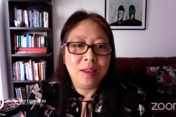 Dra. Lai Sai Acón Chan anfitriona de la conferencia